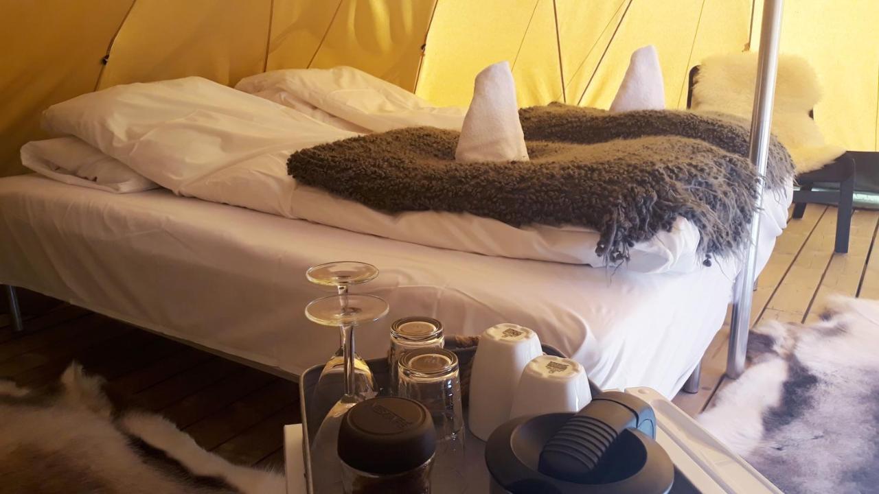 Dalen Gaard Camping Og Hytter ไกรังเงร์ ภายนอก รูปภาพ